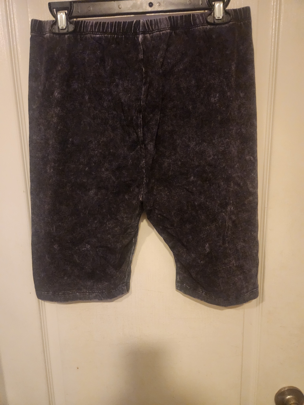 Zenana Outfitters Black Washed Bike Shorts